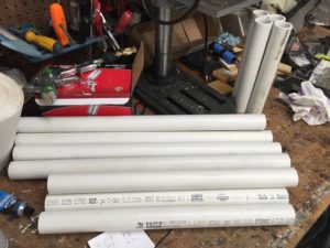 Cut the PVC to proper length