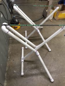 An image of the completed kayak sling.