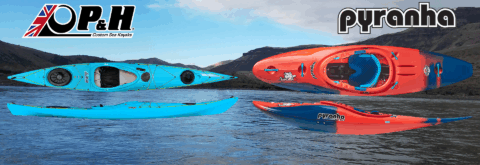 P&H Sea Kayaks and Pyranha Whitewater in stock!